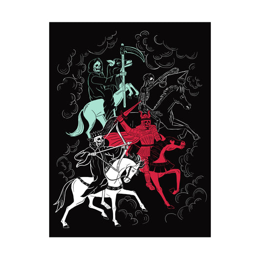 The Four Horseman Print